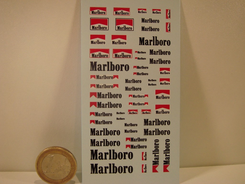 DECALS 1/43 TABAC " MARL.ORO T83 