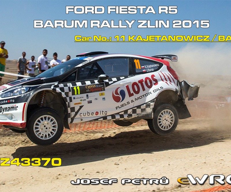 DECALS 1/43 FORD FIESTA R5 - #11 - KAJETANOWICZ - RALLYE DE CHYPRE 2015 - D43370