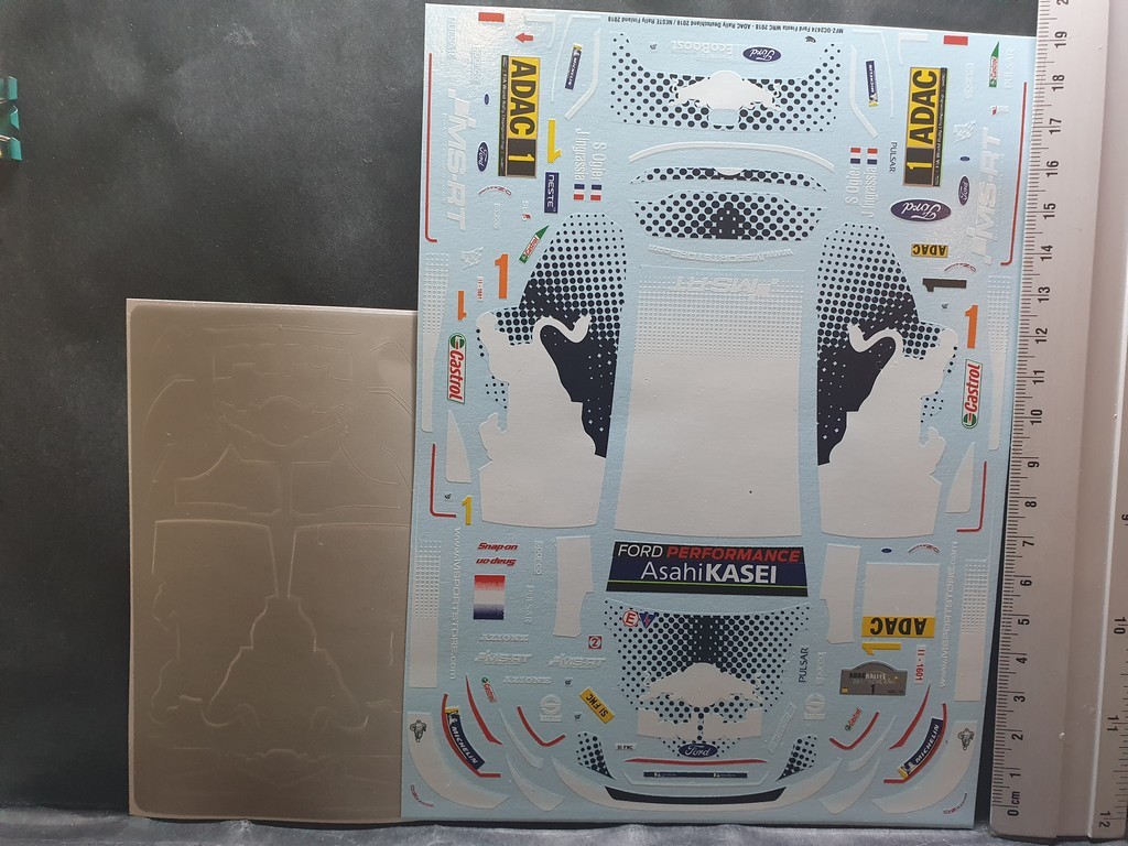 DECALS 1/24 FORD FIESTA WRC #1- OGIER - RALLYE ADAC ALLEMAGNE 2018 - DC2474 – Image 3
