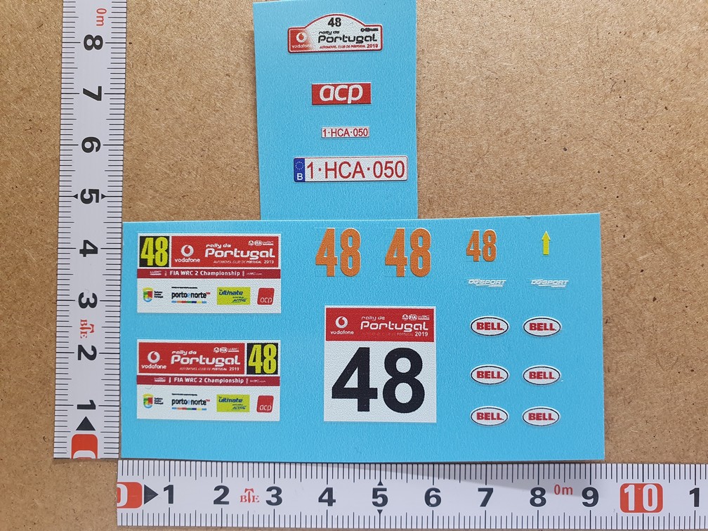 DECALS 1/24 CITROËN C3 R5 - #25/#48 - DE MEVIUS - RALLYE MONTE CARLO 2019 - VV24077 – Image 2