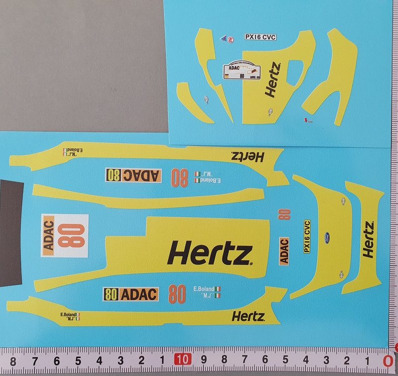 DECALS 1/24 FORD FIESTA R5 – #80 – BOLAND – RALLYE ADAC ALLEMAGNE 2017 – VV24083