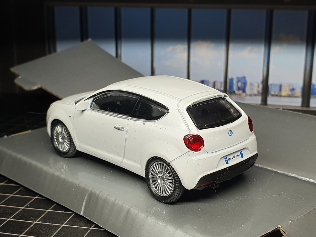 ALFA ROMEO MITO Blanche – 1/43 MONDO MOTORS – Image 3