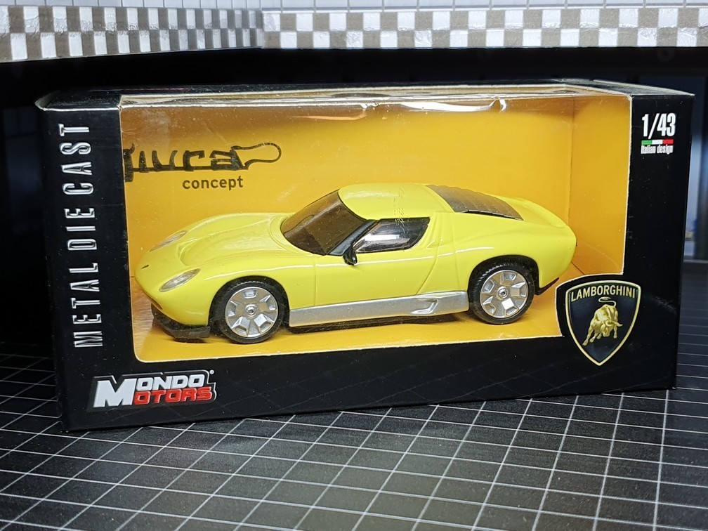 LAMBORGHINI MIURA Concept – 1/43 MONDO MOTORS