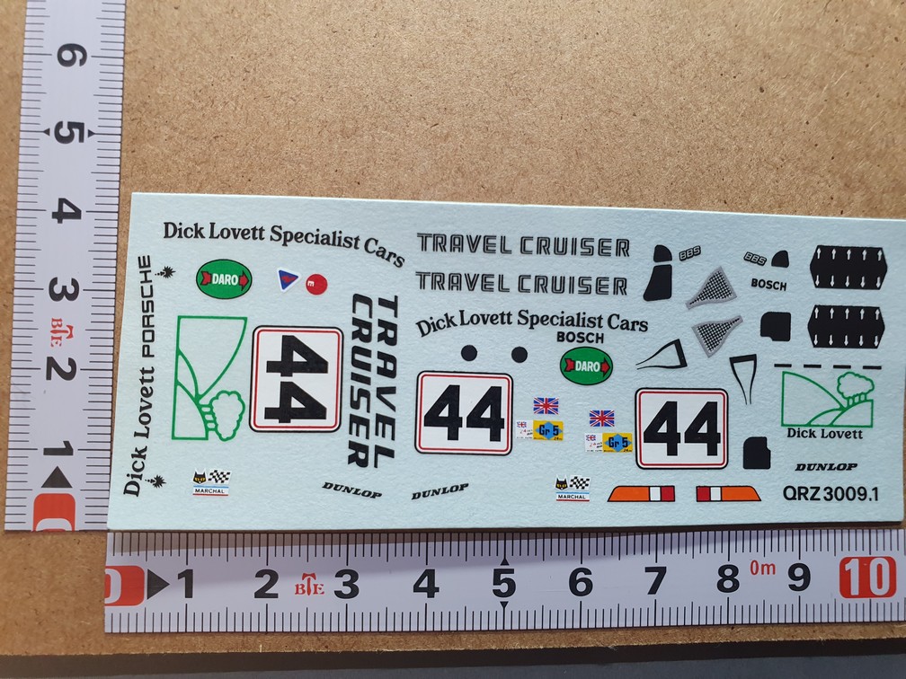 DECALS 1/43 PORSCHE 935 K3 #44 "CHARLES IVEY RACING" LE MANS 1980 - DCC14339