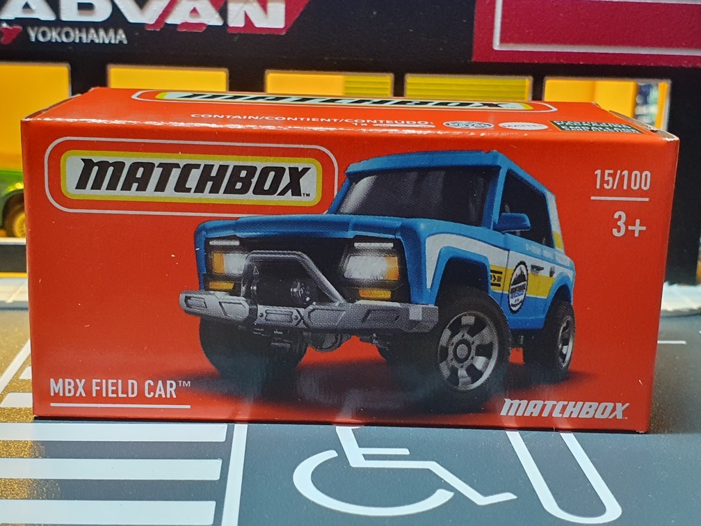 Field Car MBX FIELD CAR - 1/64 MATCHBOX POWER GRAB 2022 n°15/100 - Minicars ...
