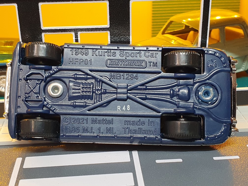 KURTIS SPORT CAR 1949 - 1/64 MATCHBOX POWER GRAB 2023 (70 years) N° 46/100 – Image 4