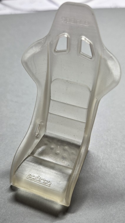 1 X SIEGE BAQUET AU 1/12 "SPARCO" IMPRESSION 3D