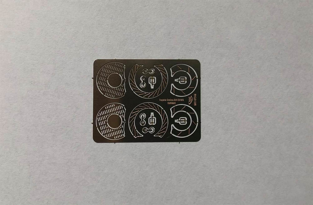 PIECES PHOTODECOUPE 1/24 TOYOTA CELICA GT4 ST185 TARMAC - EP246 – Image 2