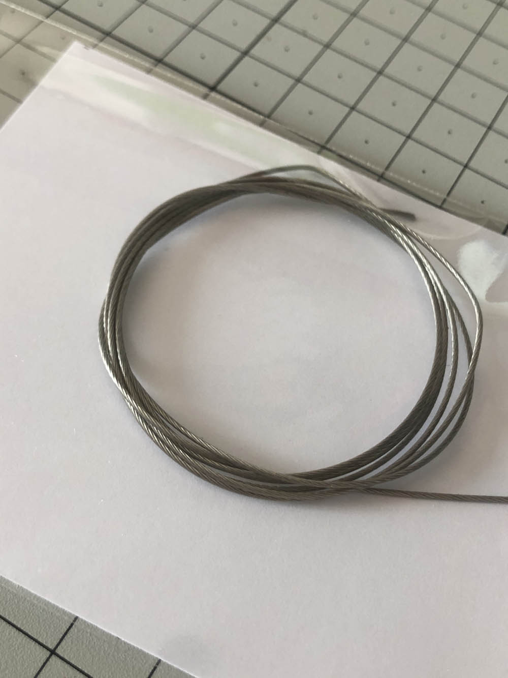 ACCESSOIRE 1/24 CABLE ACIER 0,80mm X 1m - P10 – Image 3