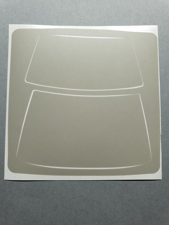 POCHOIR 1/24 MASQUAGE PEINTURE VITRES MITSUBISHI LANCER EVO 7 - SZ07 – Image 3