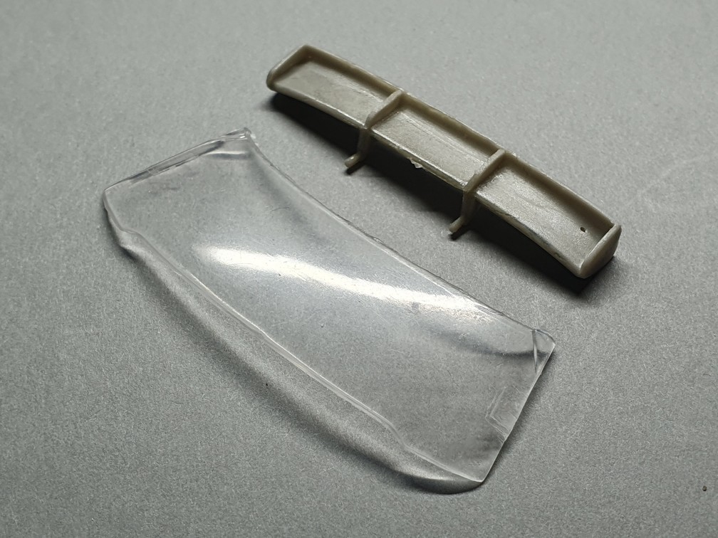 PIECES RESINE 1/24 AILERON + LUNETTE ARRIERE CONVERSION CITROËN DS3 RRC - TK2426 – Image 3