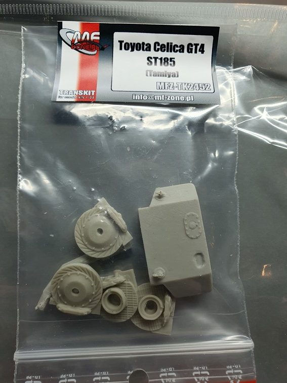 PIECES RESINE 1/24 CONVERSION TOYOTA CELICA GT4 ST185 - TK2452 – Image 2